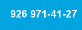 926 971-41-27 926 971-41-27